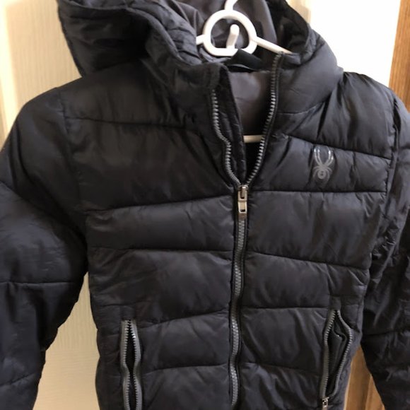 SPYDER YOUTH BOYS NEXUS PUFFER JACKET, Size Youth 6 - Picture 6 of 6